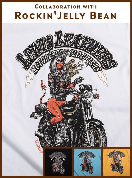 EROSTIKA × Lewis Leathers 2024 T shirt