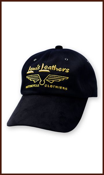 Lewis Leathers Embroidered Cap