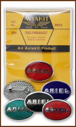 ARIEL Oval Badge