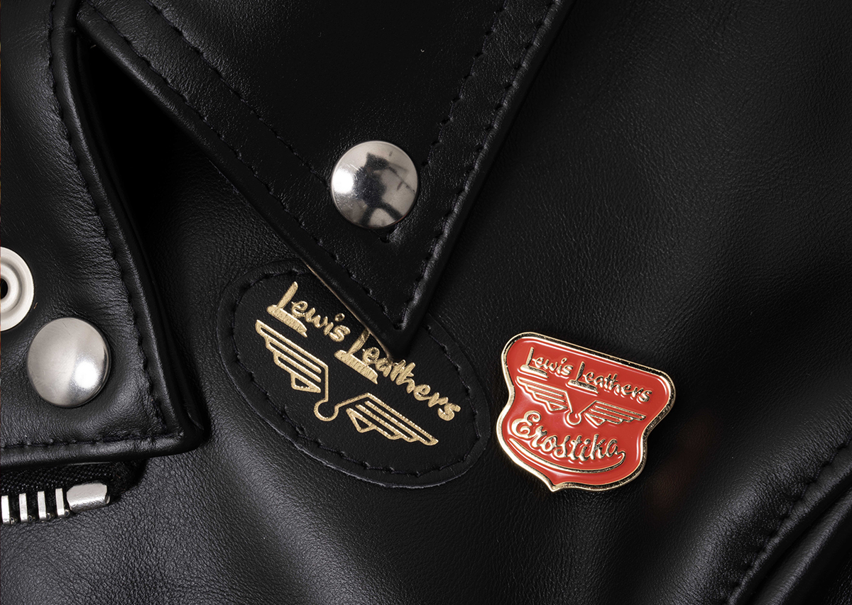 EROSTIKA x Lewis Leathers Collaboration 391 Jacket